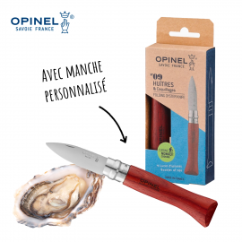 OPINEL N°09 Huîtres gravure laser