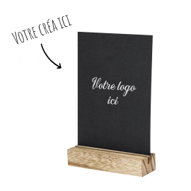 Porte-menu en bois personnalisé