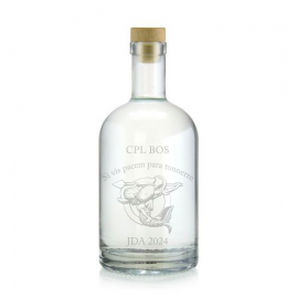 Carafe clair 70cl personnalisée
