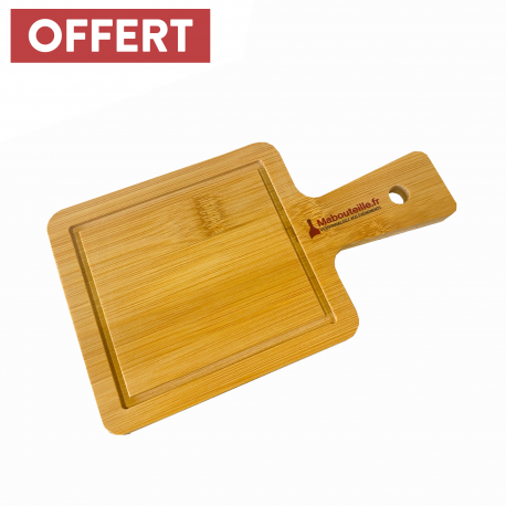 Planche à découper bouteille