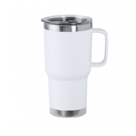 Mug isotherme BLANC personnalisé