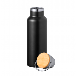 Bouteille isotherme AVENTURE blanche 500ml personnalisable
