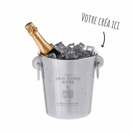Seau à champagne personnalisé