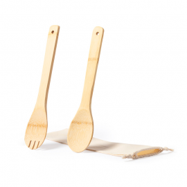 Ustensiles de cuisine bambou personnalisés