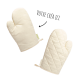 Gant manique en coton bio personnalisé
