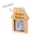 Station météo en bambou personnalisée