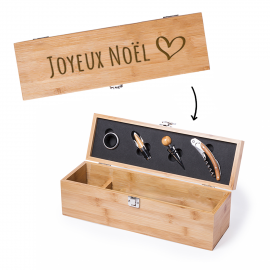 Coffret caisse bois du sommelier bois personnalisé