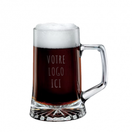 Chope de bière 50 cl personnalisée