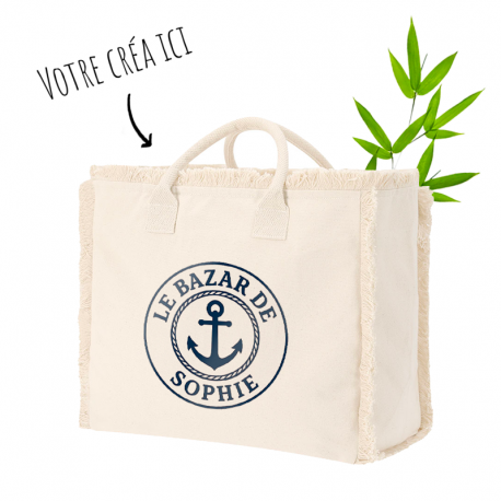 Sac en toile de jute personnalisé