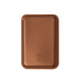 Porte-cartes en cuir magnétique personnalisé