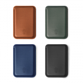 Porte-cartes en cuir magnétique personnalisé