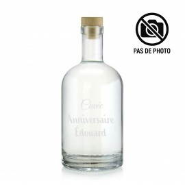 Carafe clair 70cl personnalisée