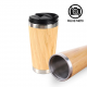 Bouteille isotherme bambou 450ml à graver