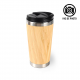 Bouteille isotherme bambou 450ml à graver