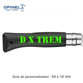OPINEL N°08 Inox gravure laser