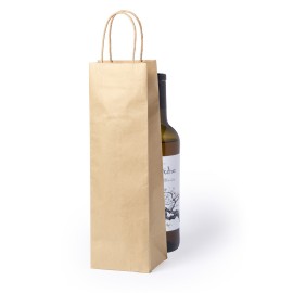 Pochette cadeau Kraft 1 Bouteille ou 1 Magnum
