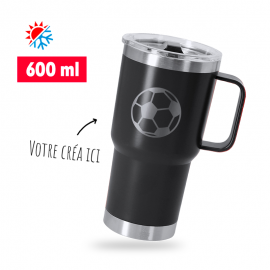 Mug isotherme Polar personnalisé - ROUGE