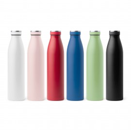 Bouteille isotherme 75 cl à graver Rose