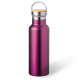 Bouteille isotherme AVENTURE rouge 500ml personnalisable