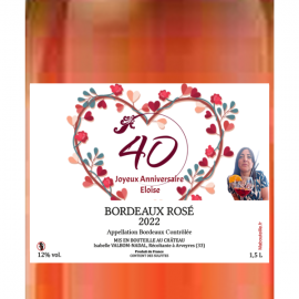 Magnum 1,5 L - Bordeaux Rosé 2018