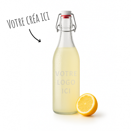 Bouteille limonade 75 cl personnalisée Bouteille limonade 75 cl personnalisée