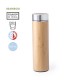 Bouteille isotherme bambou 450ml à graver