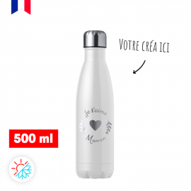 Bouteille isotherme double paroi à graver