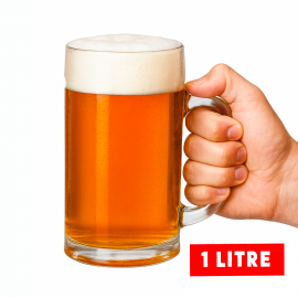 Chope de bière 1L personnalisée