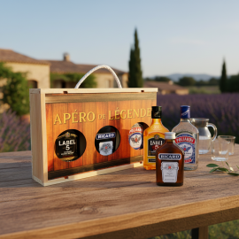 Coffret Pastis pétanque
