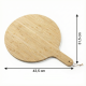 Planche à PIZZA bambou personnalisée