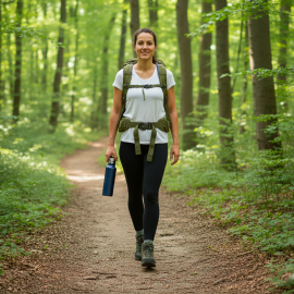 Bouteille isotherme AVENTURE marine 500ml personnalisable