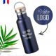Bouteille isotherme AVENTURE marine 500ml personnalisable
