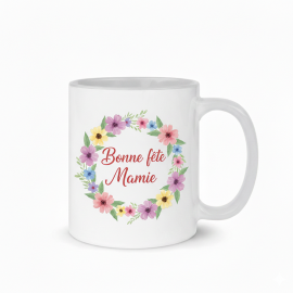 Mug personnalis&eacute; - Blanc