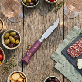 OPINEL N&deg;08 Inox gravure laser