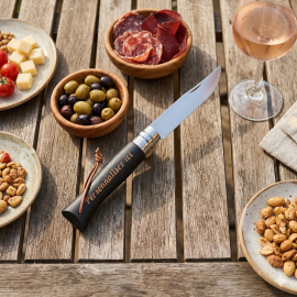 OPINEL N&deg;08 Inox gravure laser