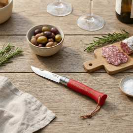 OPINEL N&deg;08 Inox gravure laser