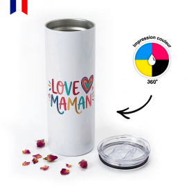 Thermos TUMBLER personnalisé impression couleur