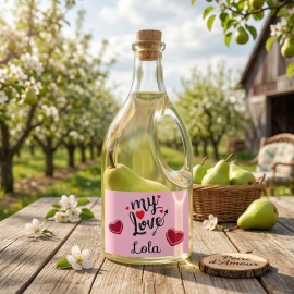 Eau de vie POIRE PRISONNI&Egrave;RE 70cl personnalis&eacute;e