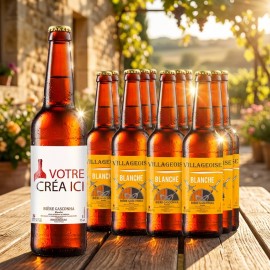 Bi&egrave;re Blanche 33 cL - Lot de 12