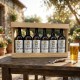 Bière 6 Gasconha Blanche 33 cL avec caisse bois