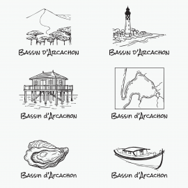 Verre 36 cl (Lot de 6) personnalis&eacute;