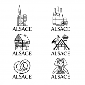 Verre 36 cl (Lot de 6) personnalis&eacute;