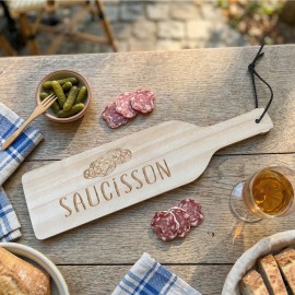 Planche &agrave; d&eacute;couper bouteille personnalis&eacute;