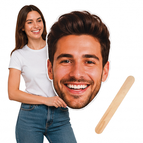 grosse tête personnalisée