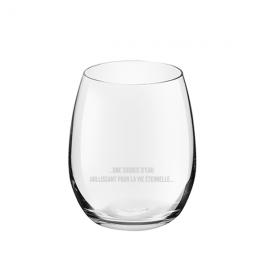 Verres &agrave; eau et softs 39 cl (Lot de 6) personnalis&eacute;e