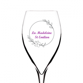 Verre &agrave; champagne 21 cl (Lot de 6) personnalis&eacute;