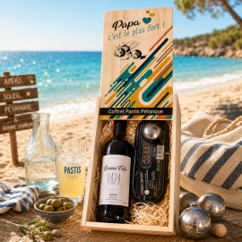 Coffret Pastis p&eacute;tanque
