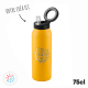 Bouteille isotherme 75 cl à graver Jaune