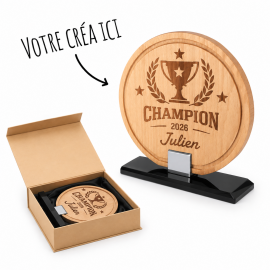 trophee bois