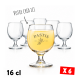 Verre à pastis 16cl (Lot de 6) personnalisé